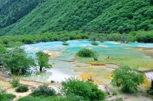 Huanglong : vallée du dragon jaune