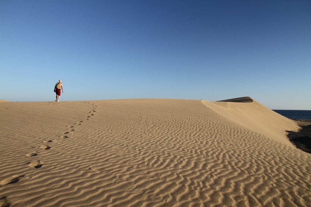 Les dunes de sable de Maspalomas