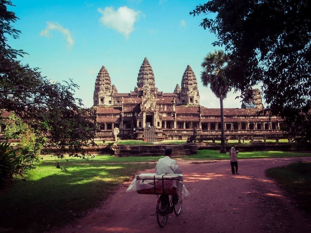 Visite des temples d'Angkor Vat