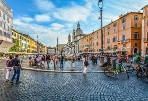 Visite à pied de la Piazza Navona de Rome