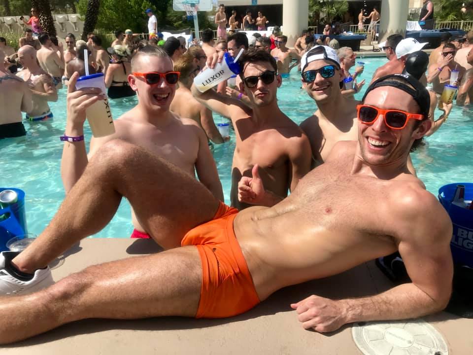 La pool party gay de Las Vegas