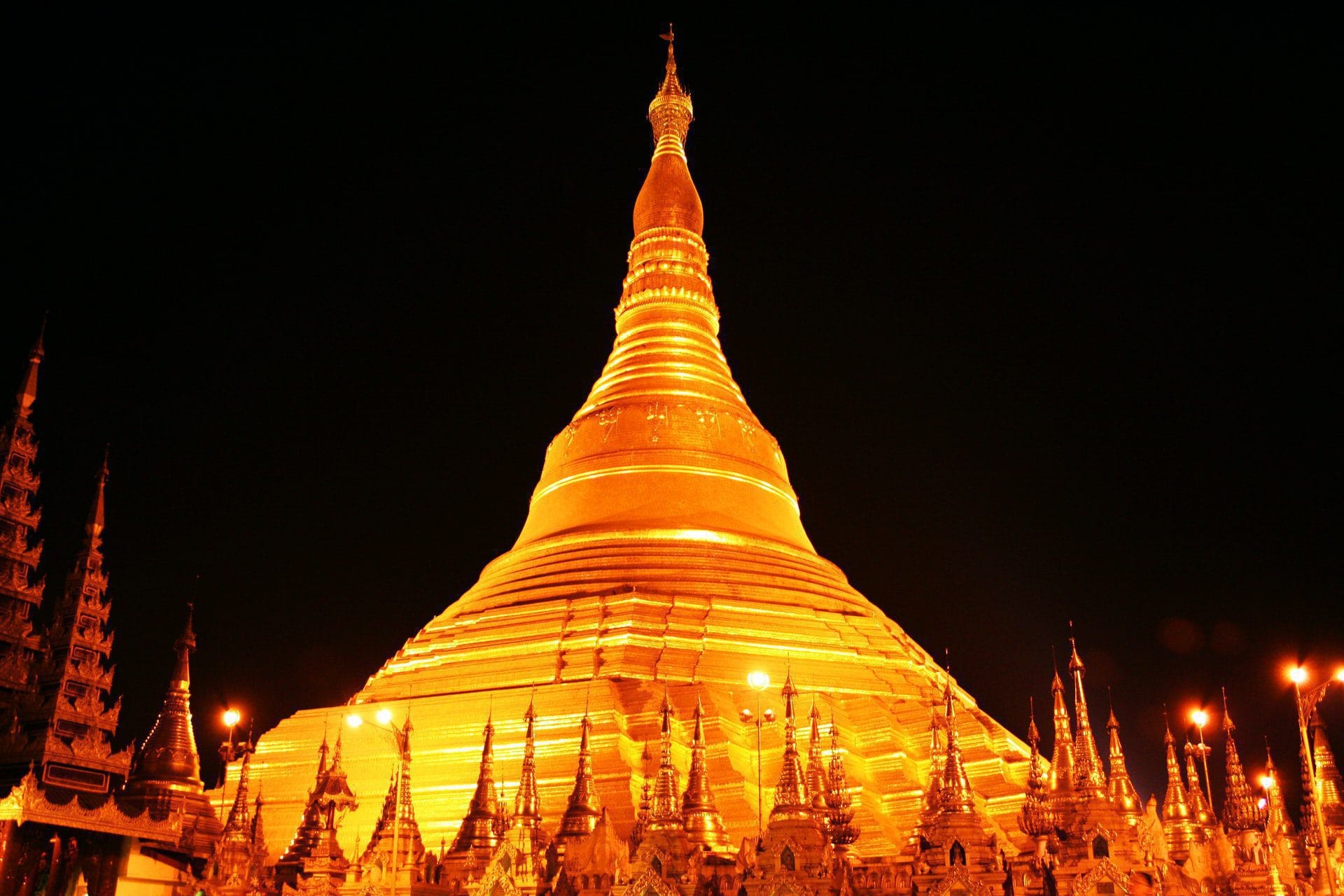 Le pagode de soir