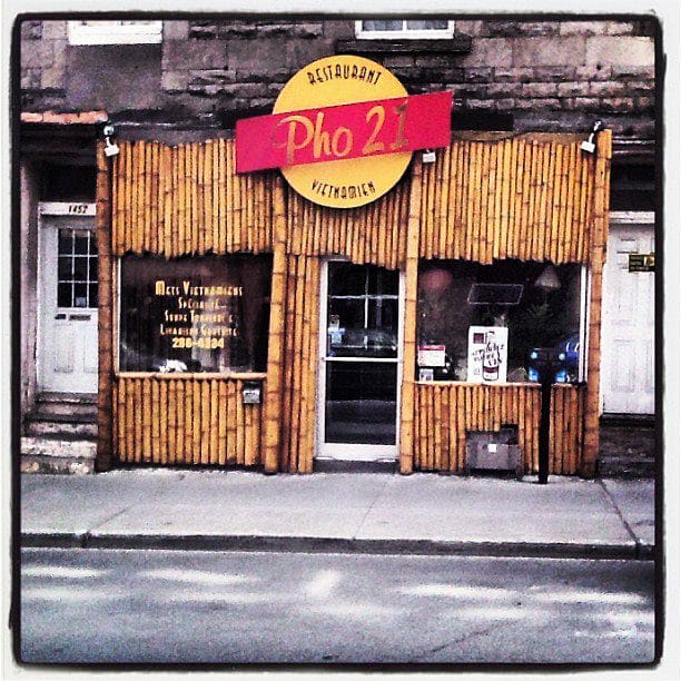 Restaurant Pho 21 Montréal