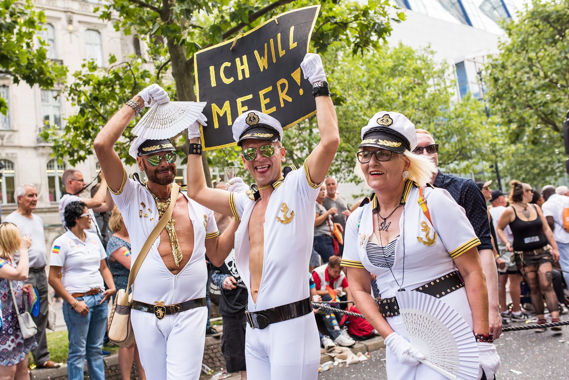 La marche de la fierté gay de Berlin