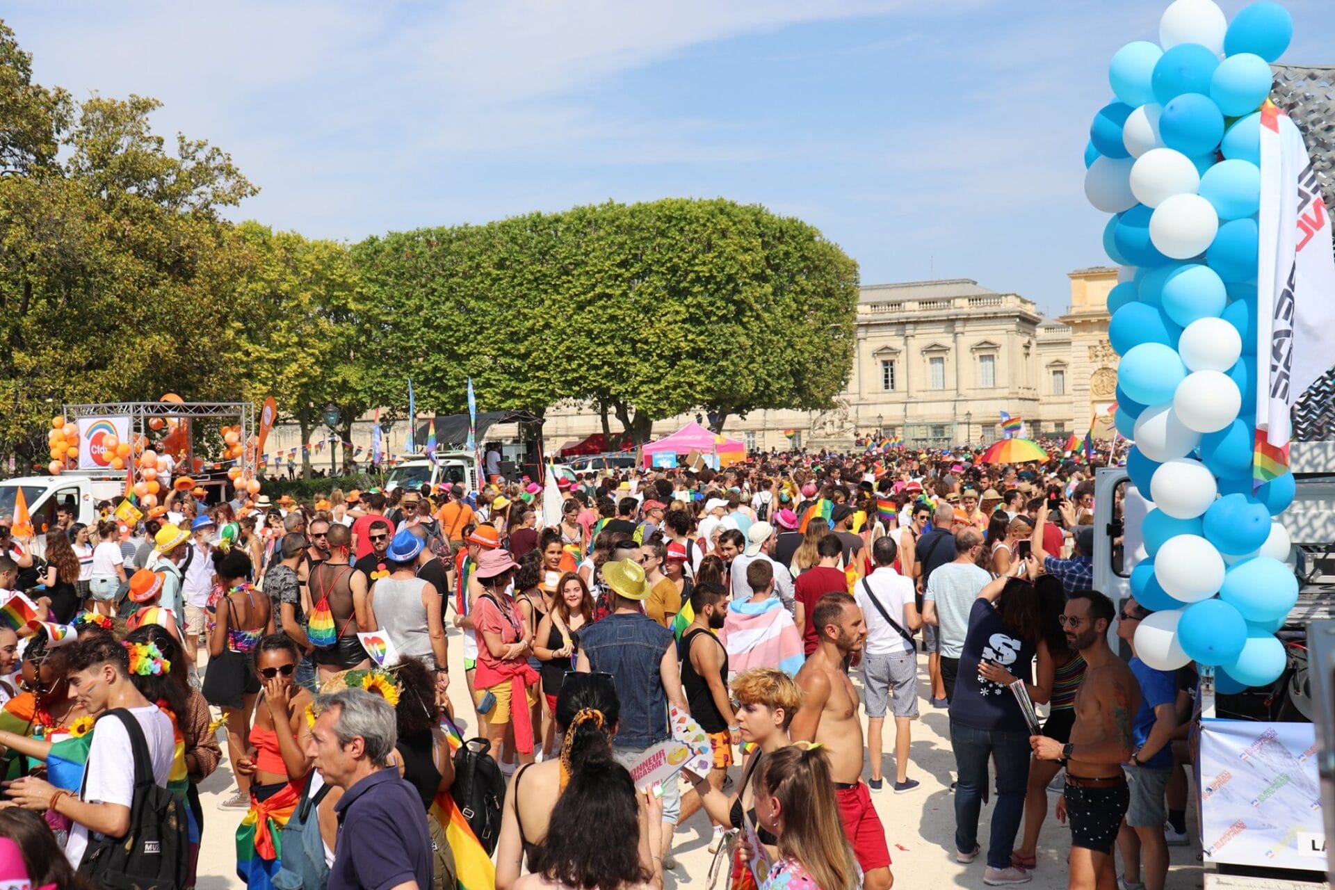 Succès pour l'édition 2022 de la marche des fiertés de Toulouse