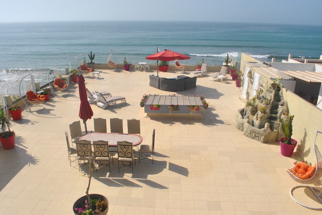Appartement Gay avec toit terrasse face à la mer à Agadir